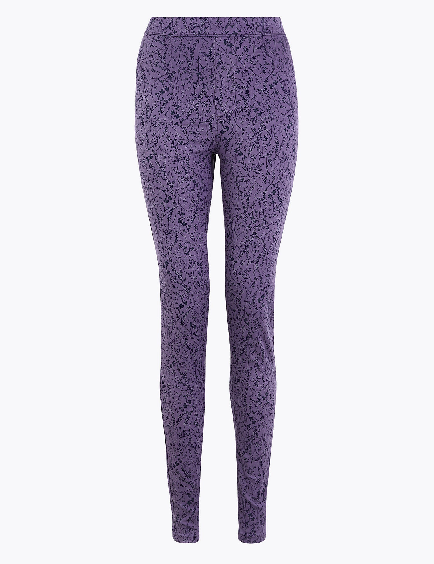 Cotton Rich Printed Jeggings