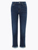 Relaxed Slim Fit Ankle Grazer Jeans