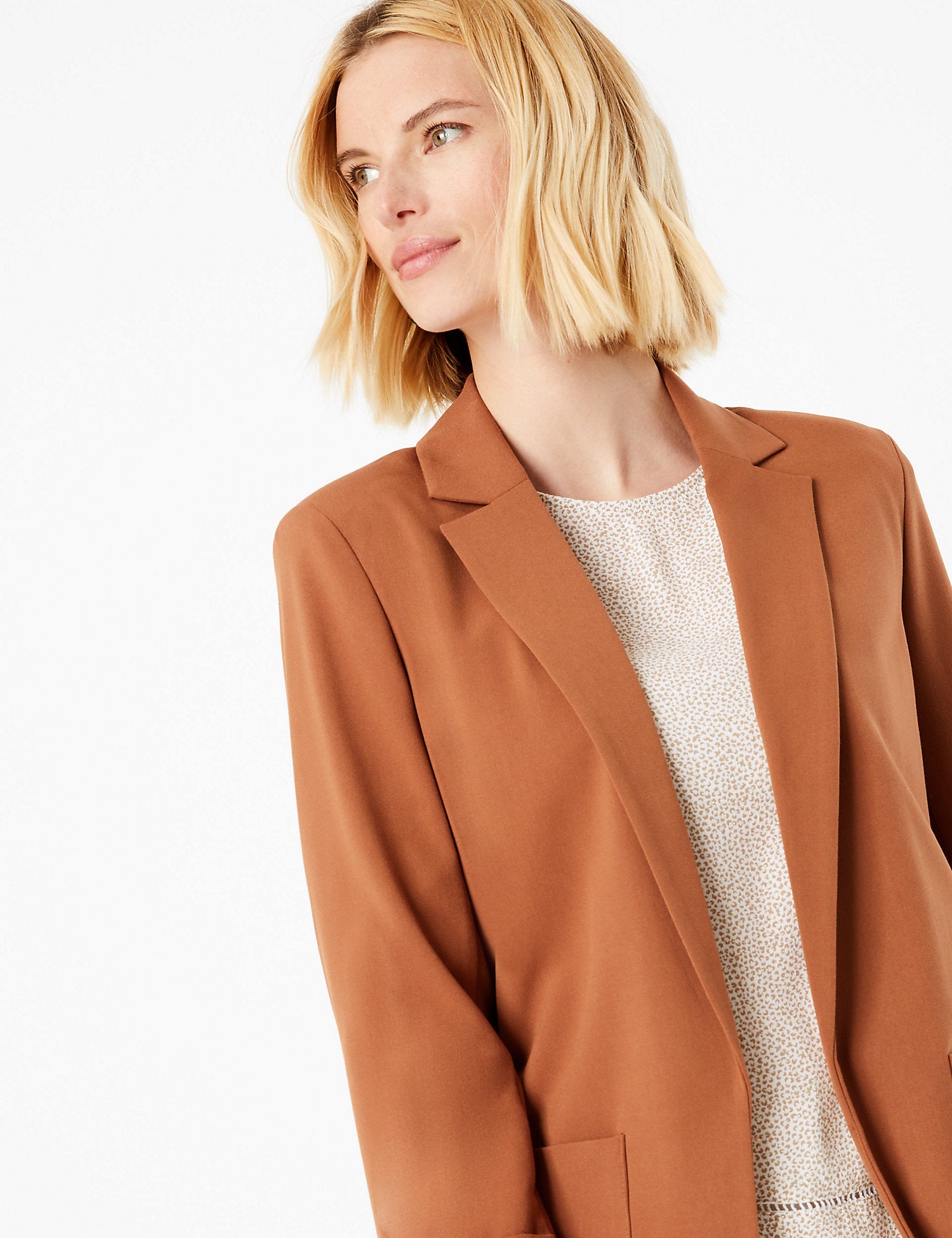 Tailored Patch Pocket Jacket