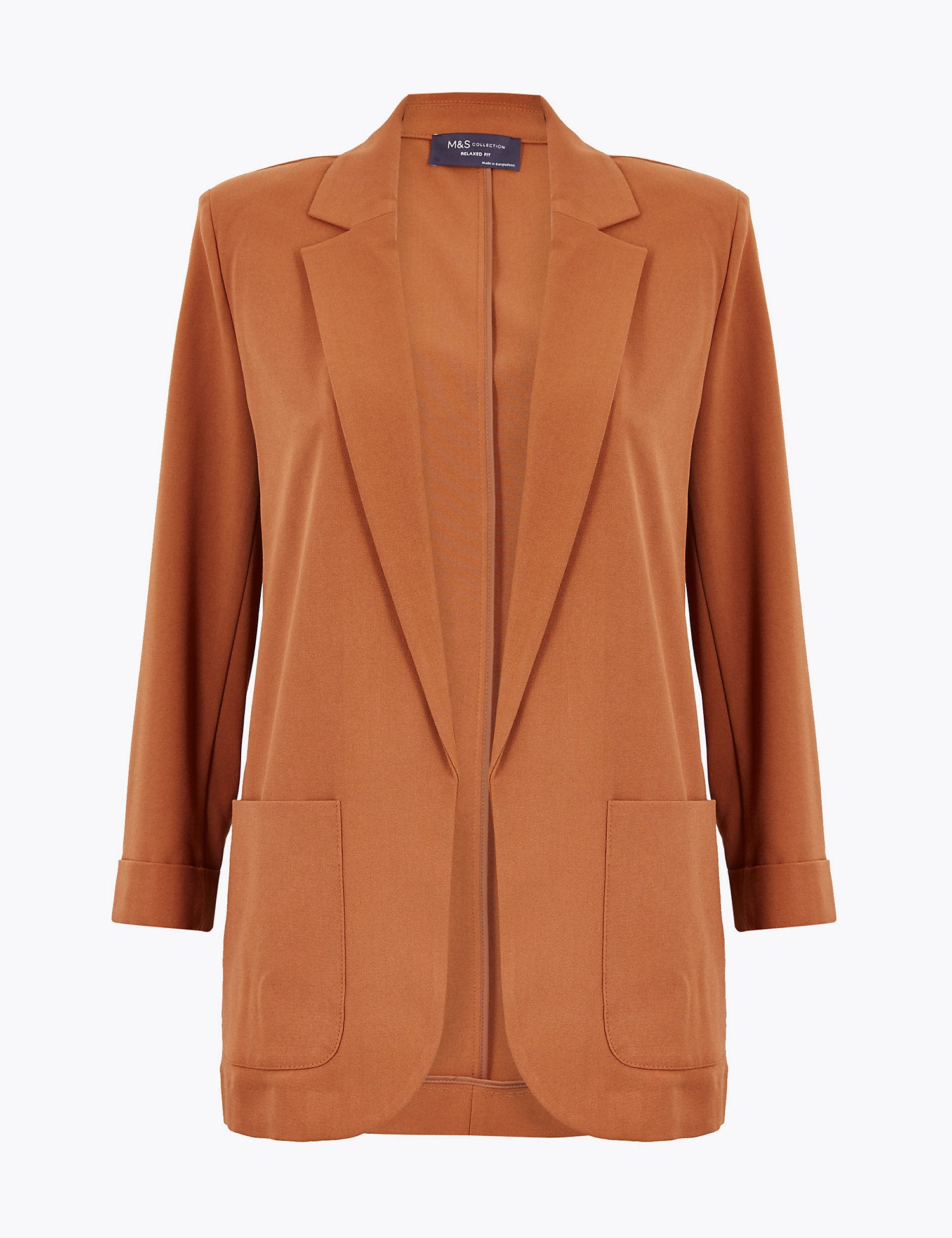 Tailored Patch Pocket Jacket