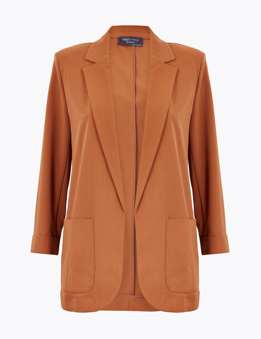 Tailored Patch Pocket Jacket