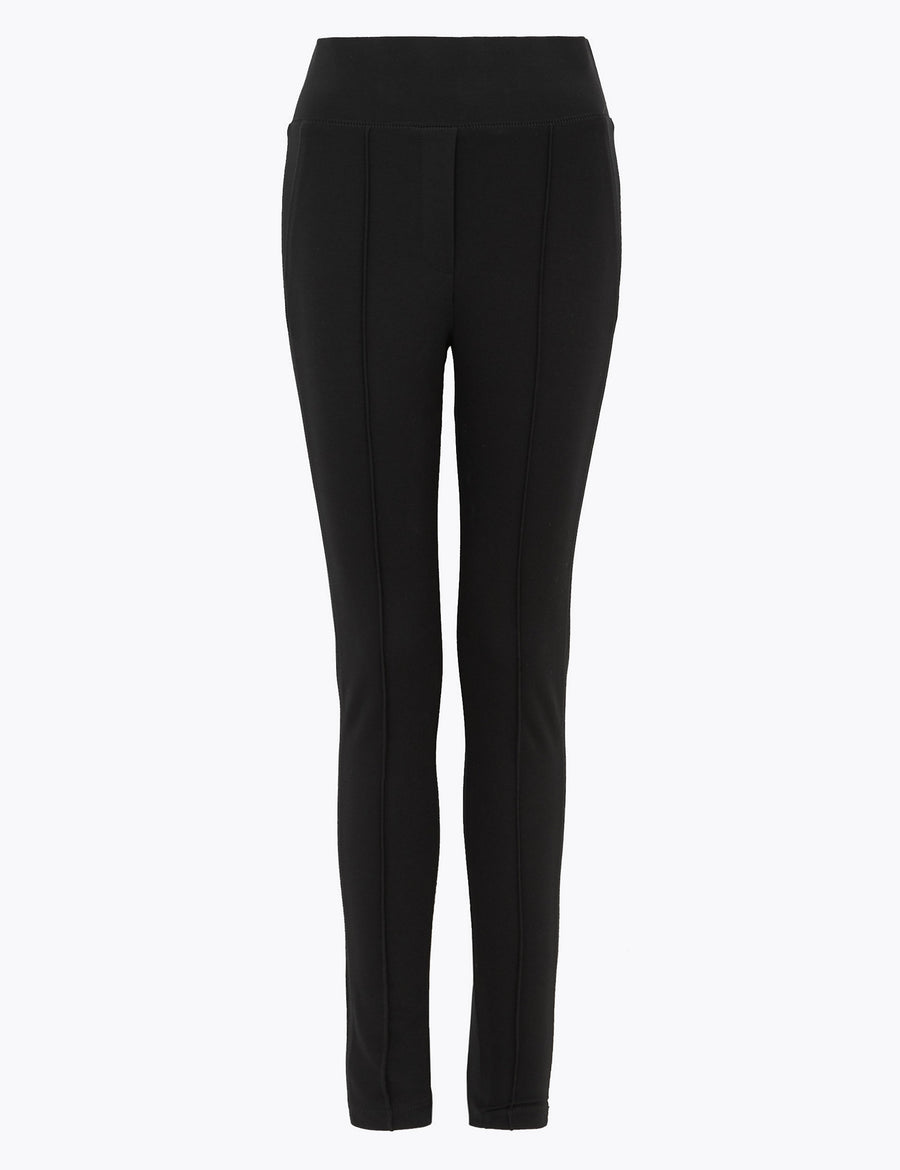 Jersey Skinny Ankle Grazer Trousers