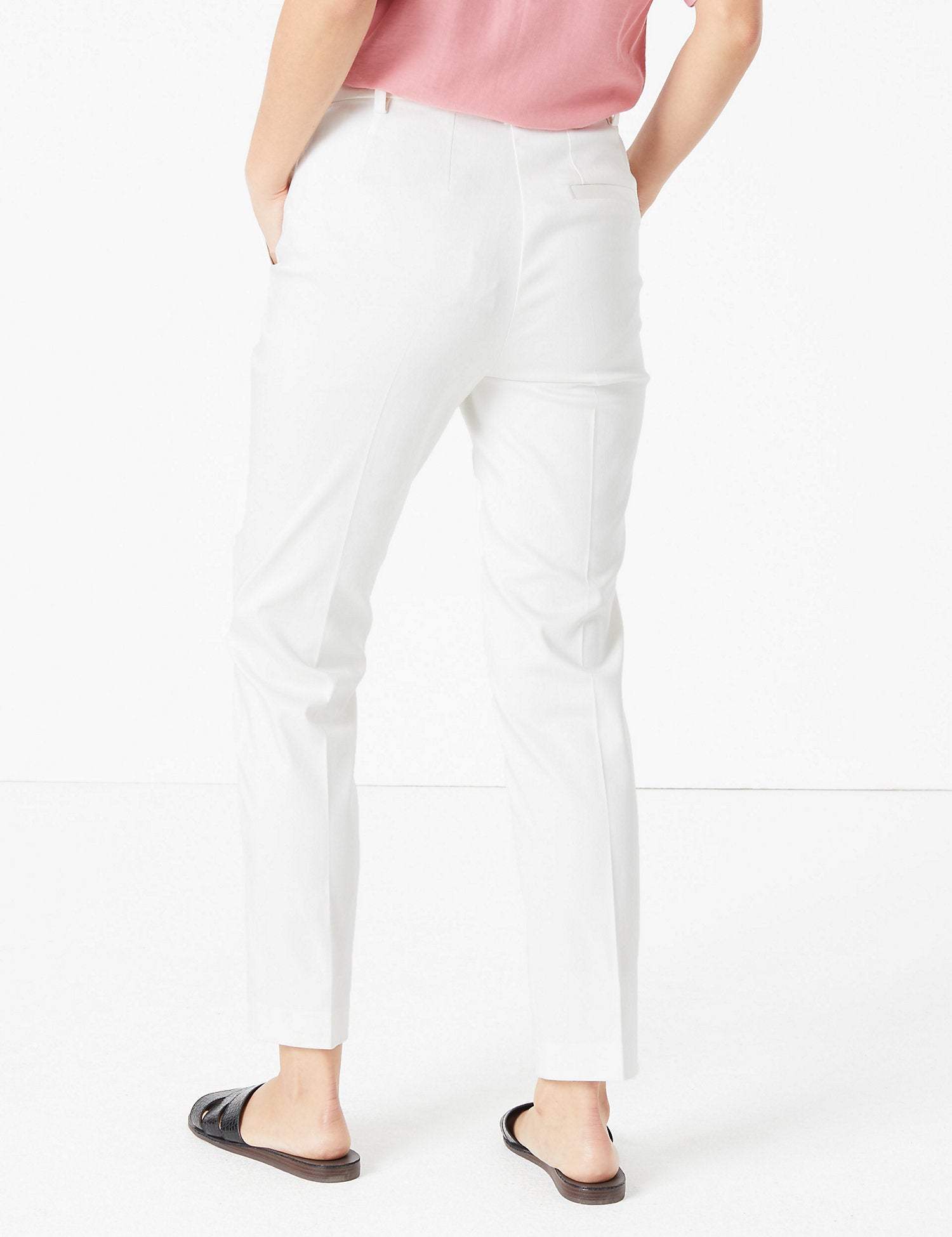 Mia Slim Cotton 7/8 Trousers