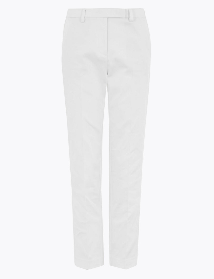 Mia Slim Cotton 7/8 Trousers