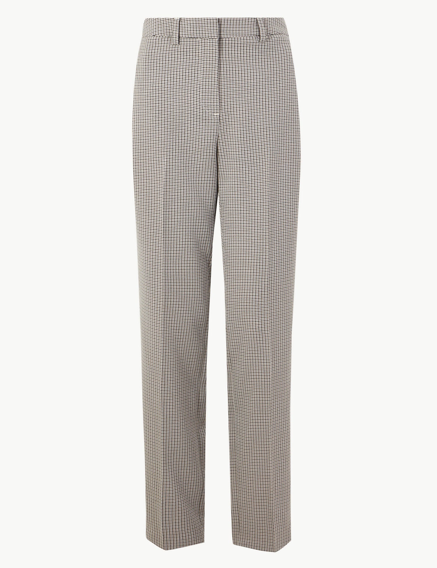 Checked Straight Fit Trousers Marks Spencer Philippines
