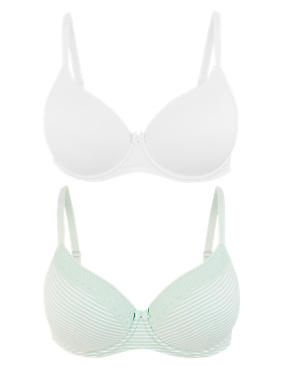 2 Pack Padded Full Cup Bras A-E Marks & Spencer Philippines