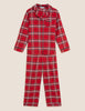 Women's Checked Family Pyjama Set