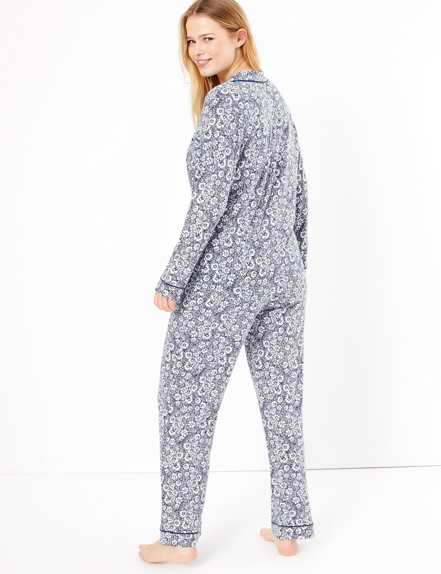 Cool Comfort™ Cotton Modal Floral Pyjama Set