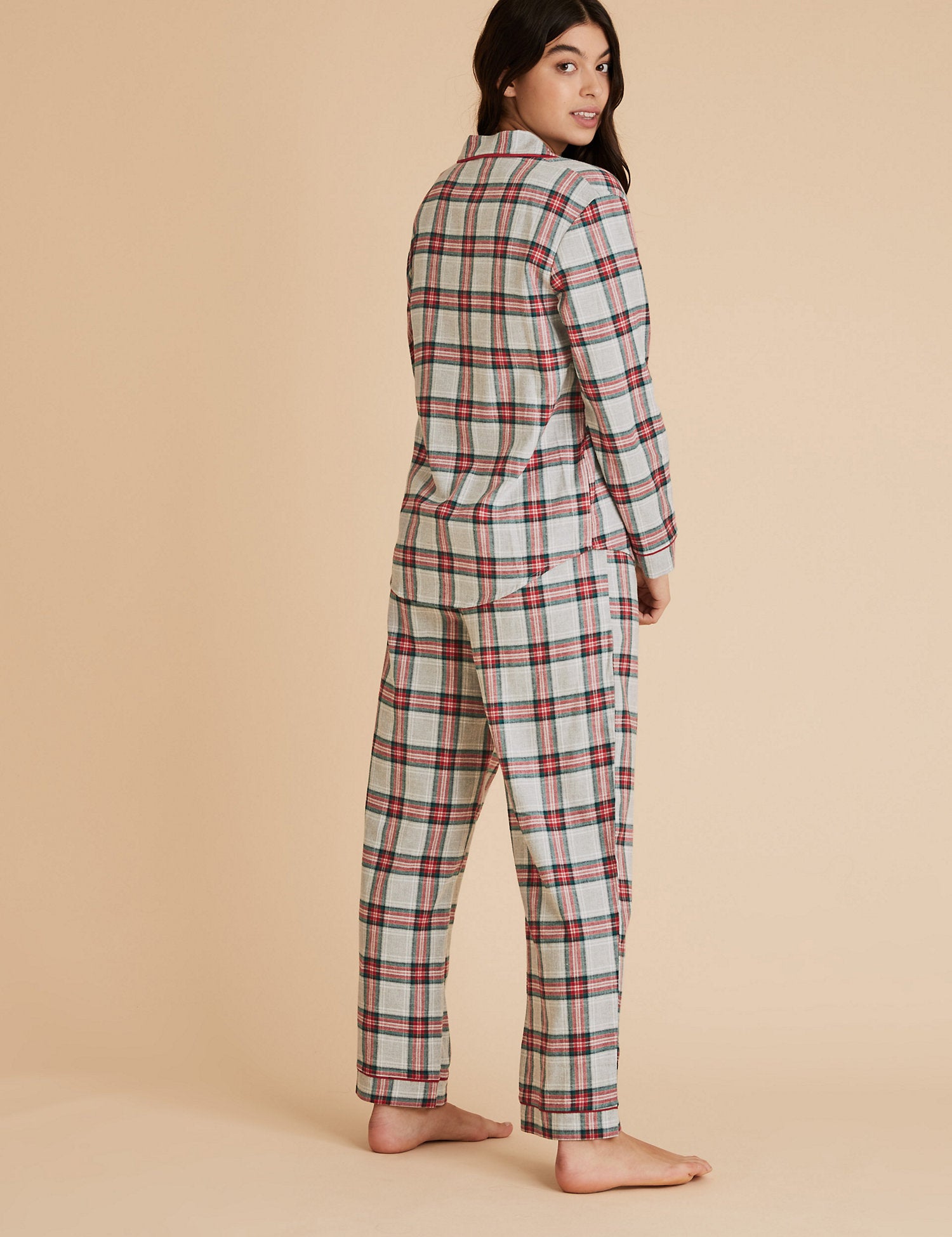 Women's Family Christmas Checked Pyjama Set
