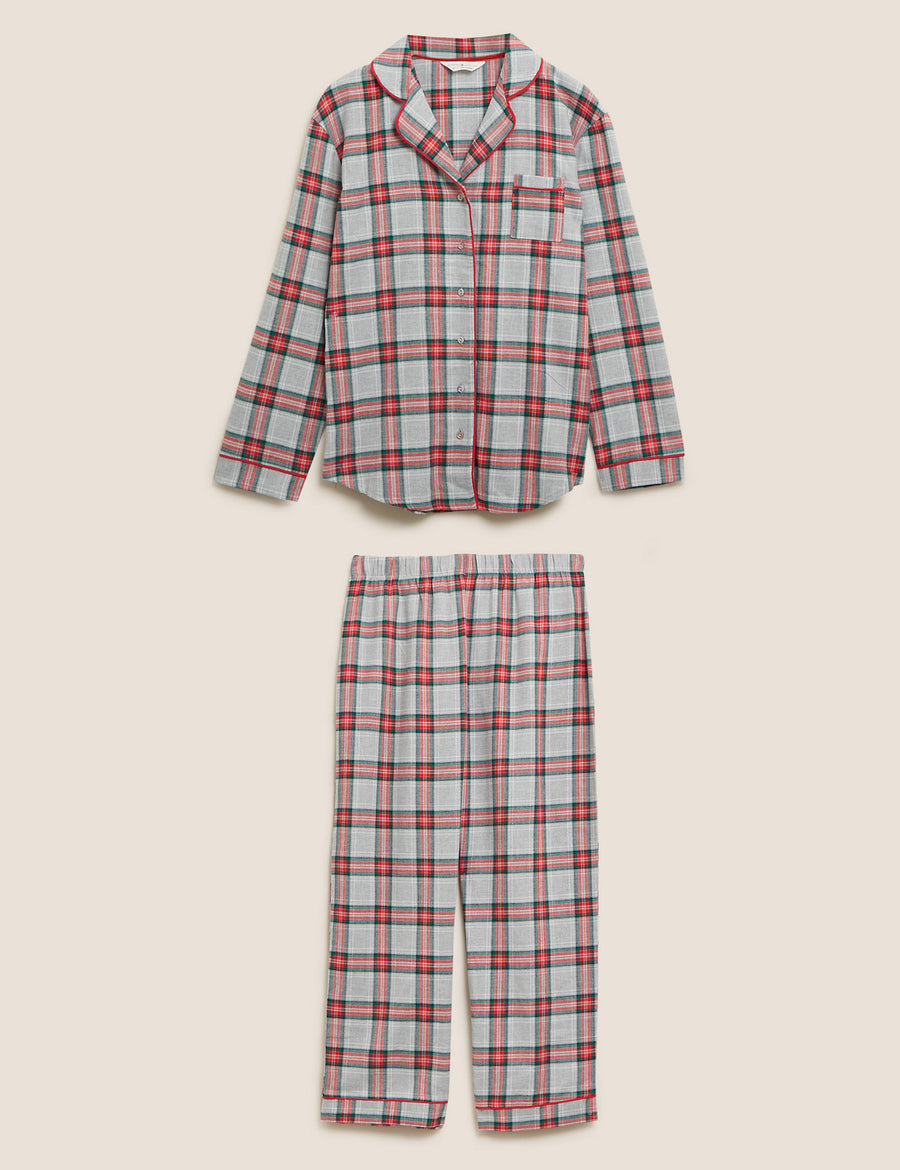 Women's Family Christmas Checked Pyjama Set