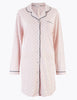 Cool Comfort Cotton Modal Spot Nightdress