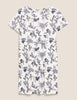 Cotton Modal Floral Short Nightdress