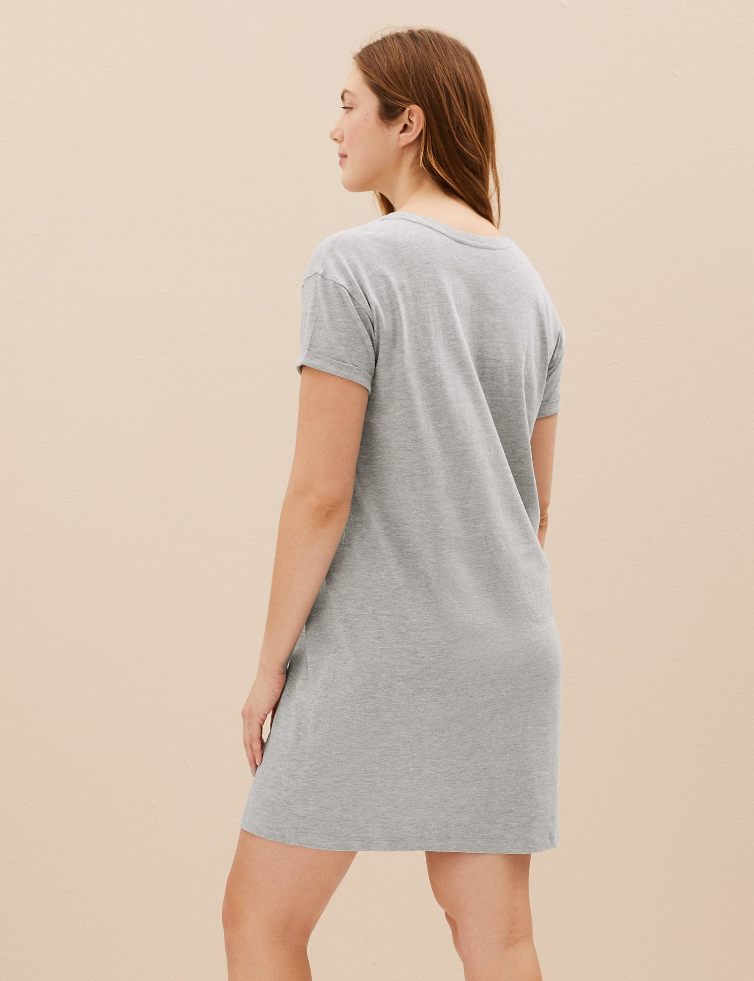 Cotton Rich Happy Slogan Short Nightdress