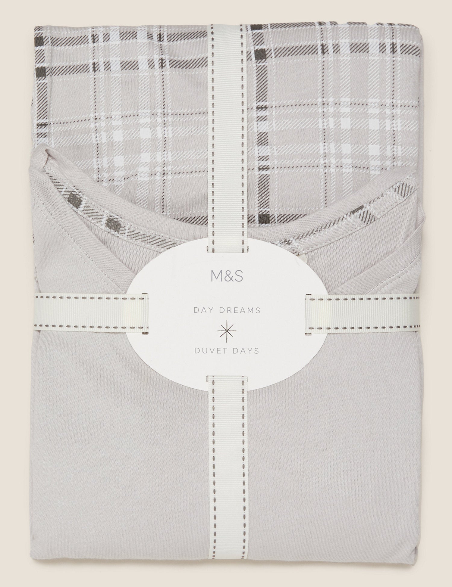 Pure Cotton Checked Pyjama Set
