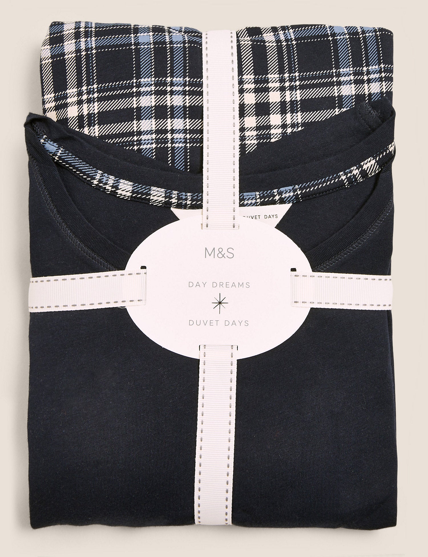 Pure Cotton Checked Pyjama Set