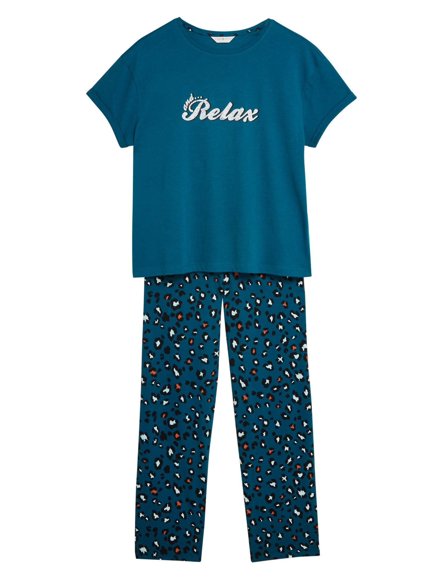 Pure Cotton Animal Print Pyjama Set