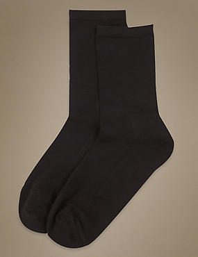 2 Pack Warm Toes Ankle High Socks