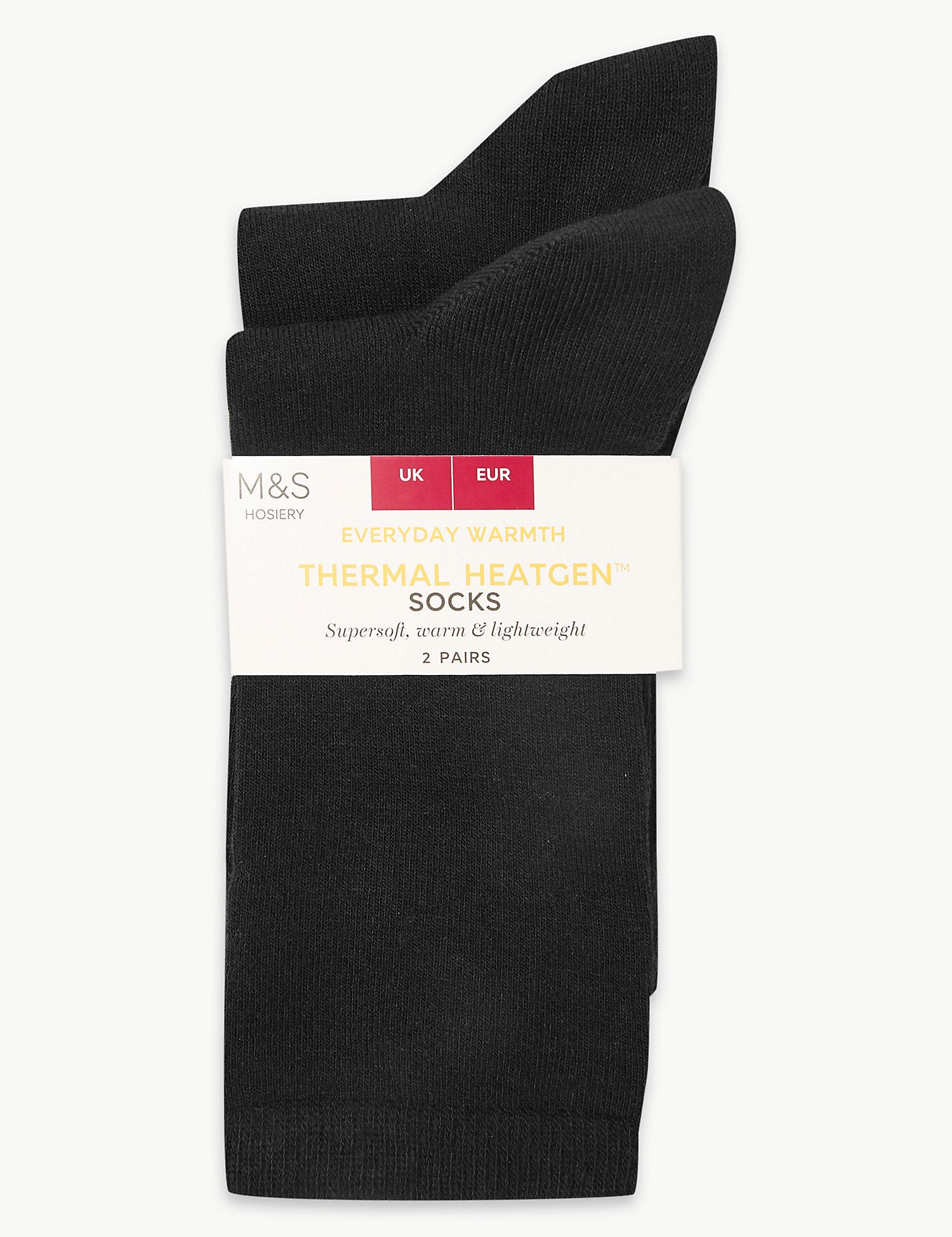 2 Pair Pack Heatgen™ Thermal Ankle High Socks