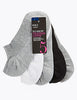 5 Pack Ultimate Comfort No Show Trainer Liner Socks