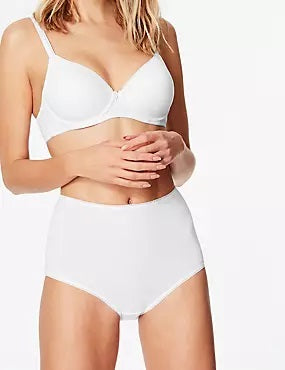 5 Pack Cotton Rich Full Briefs with New & Improved Fabric