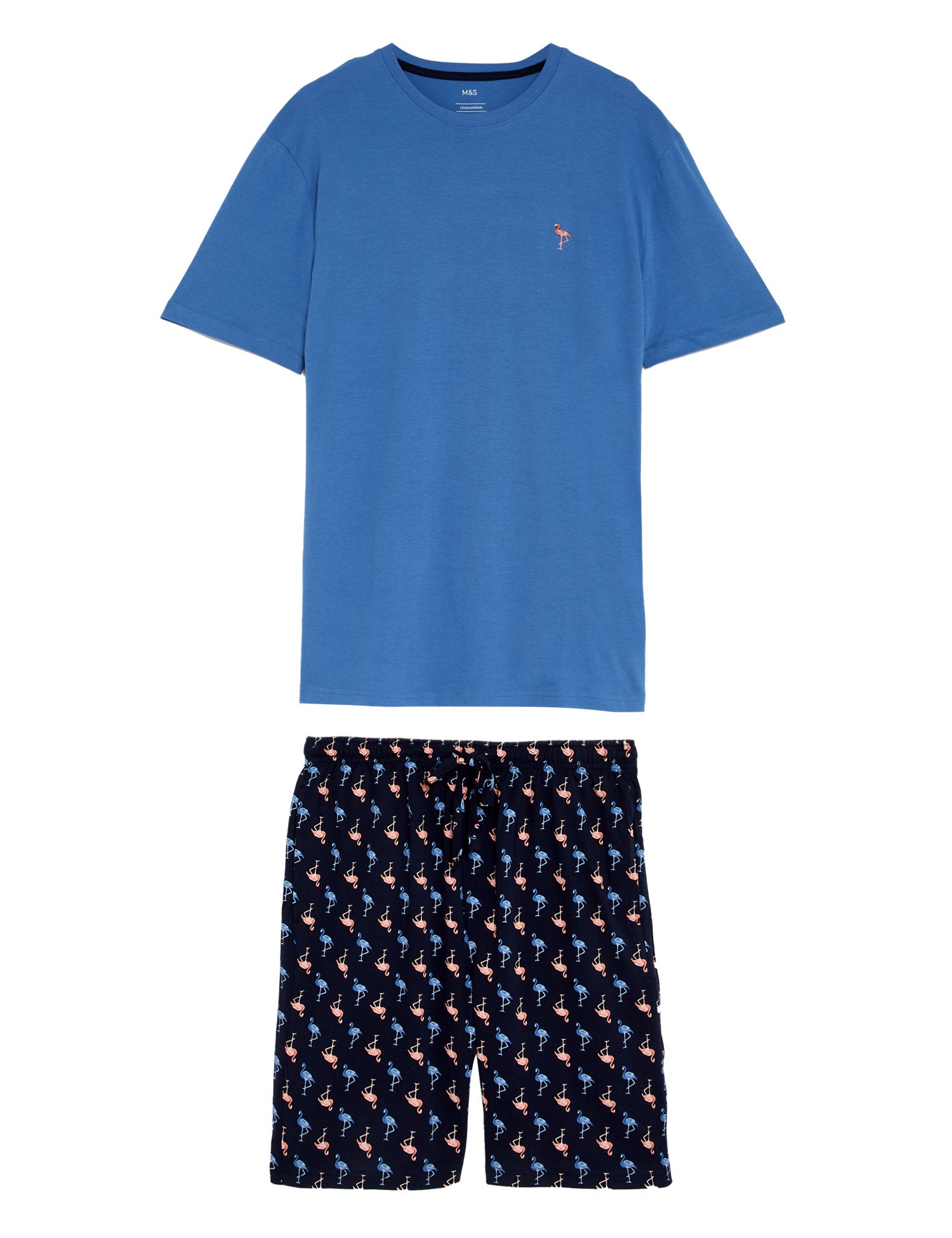 Pure Cotton Flamingo Pyjama Set