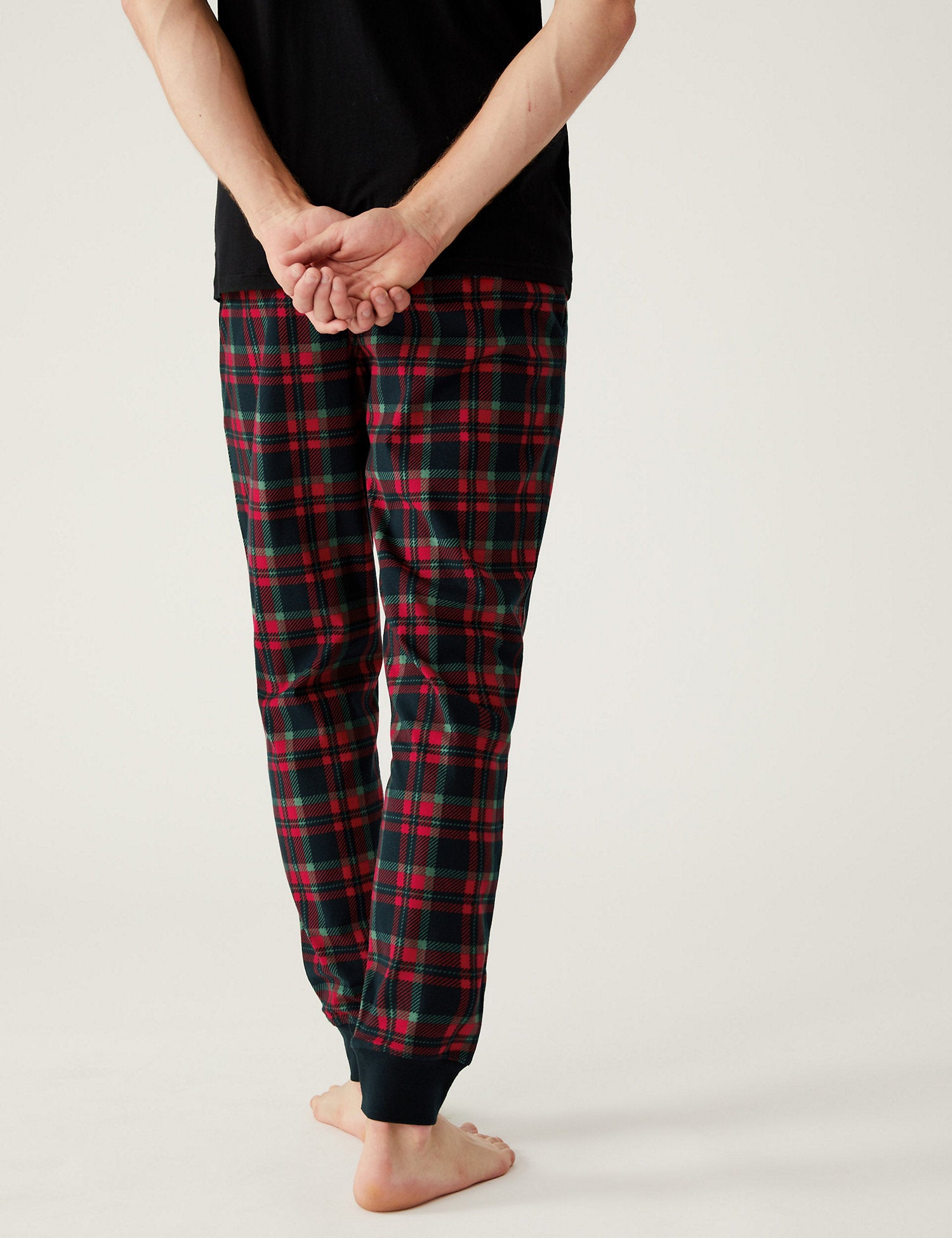 Supersoft Checked Loungewear Bottoms
