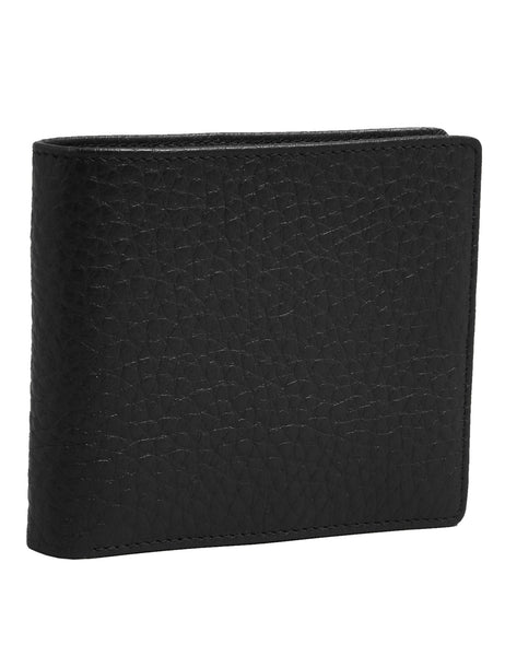 Marks & Spencer Bi-fold Cardsafe Wallet Plain Leather (MALE, BLACK)