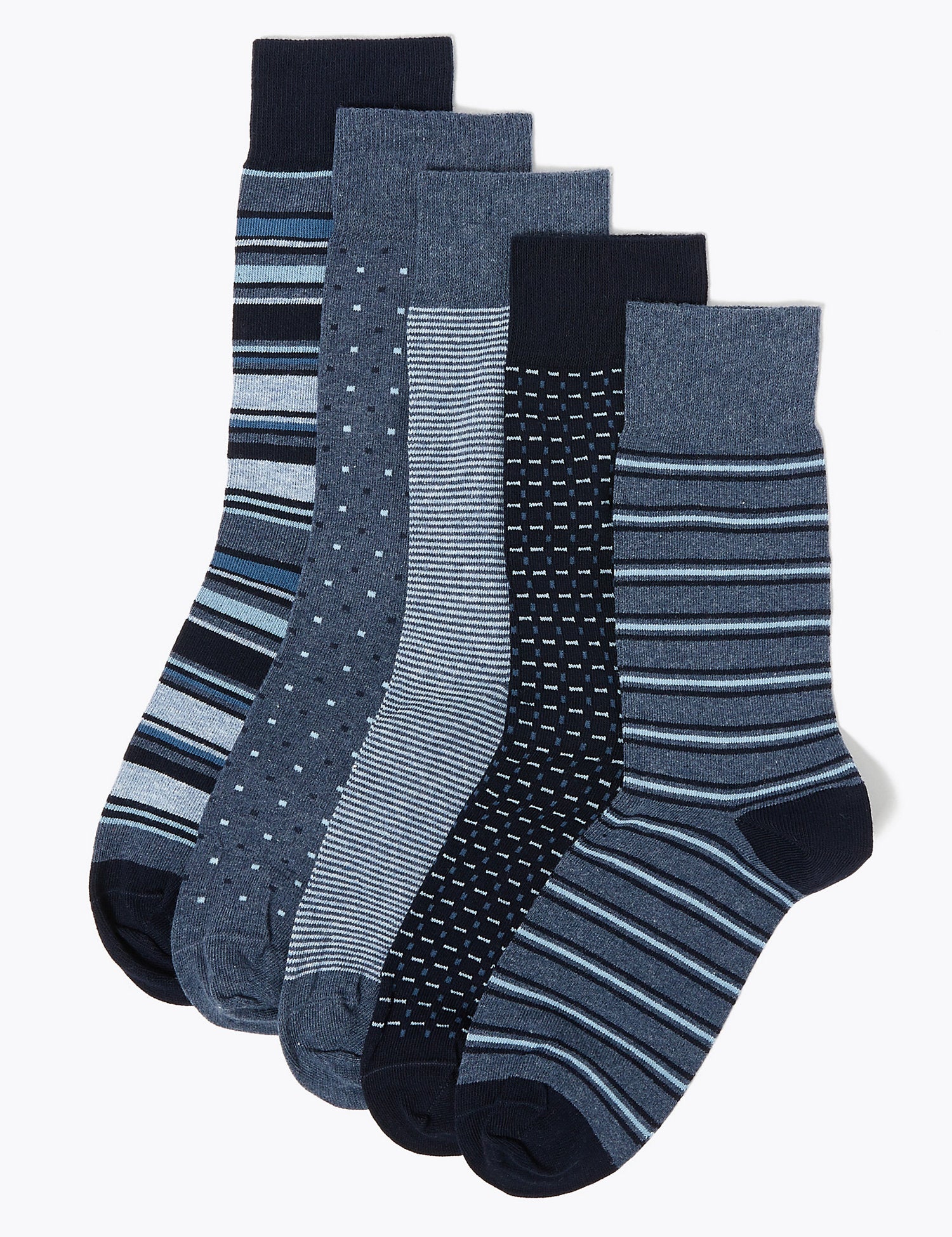 5 Pack Cool & Freshâ„¢ Assorted Socks