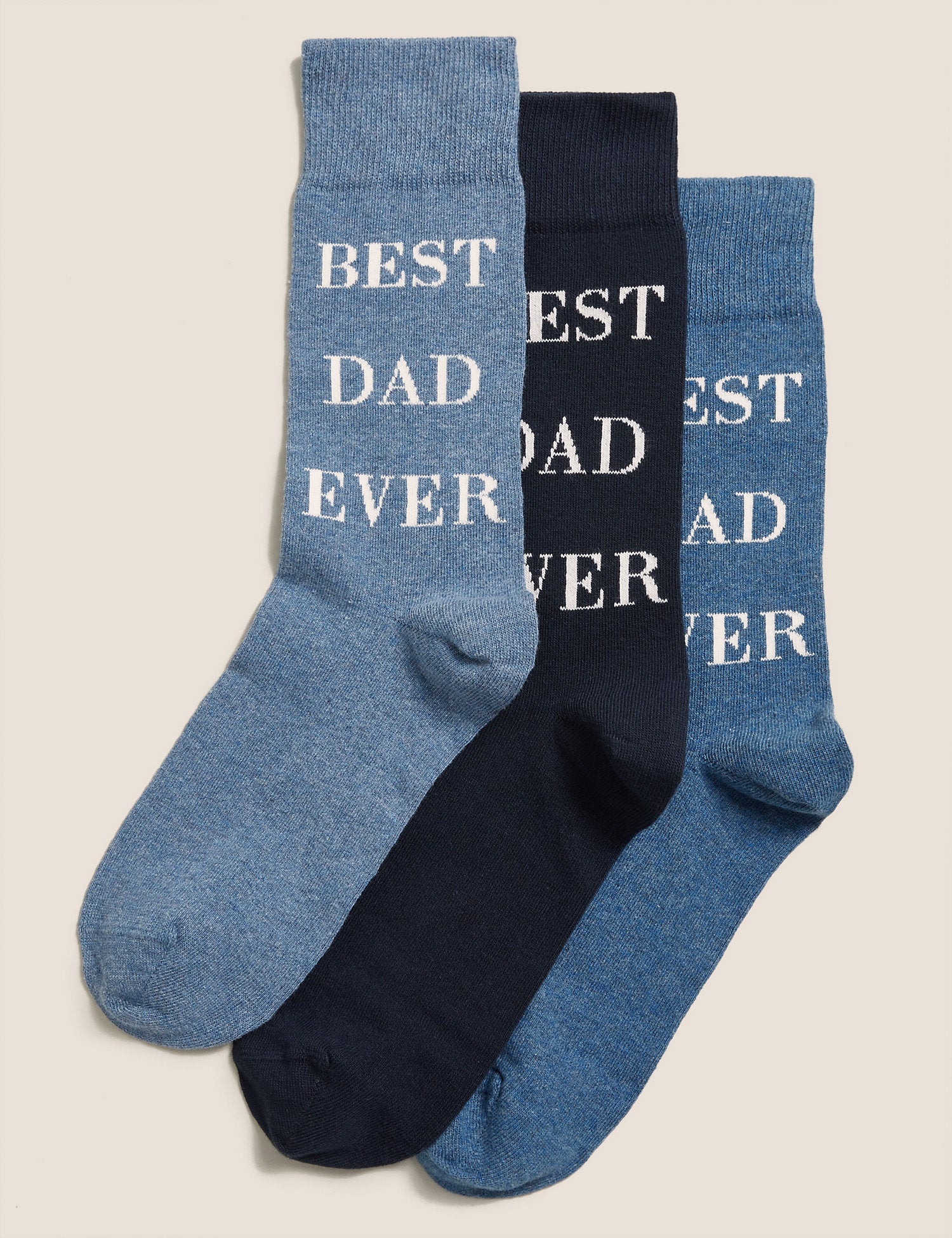 3pk Best Dad Socks Gift Box