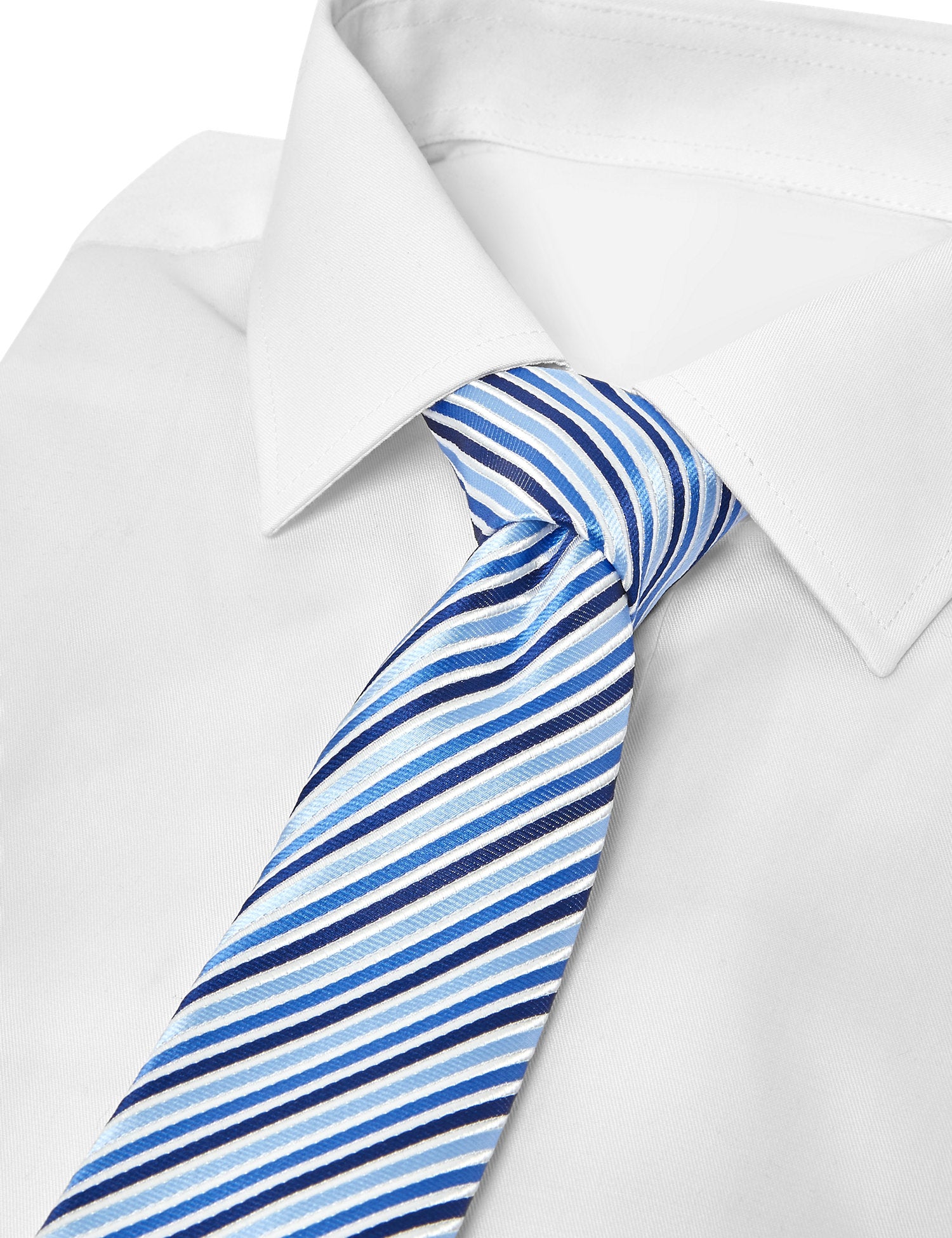 Slim Woven Striped Tie