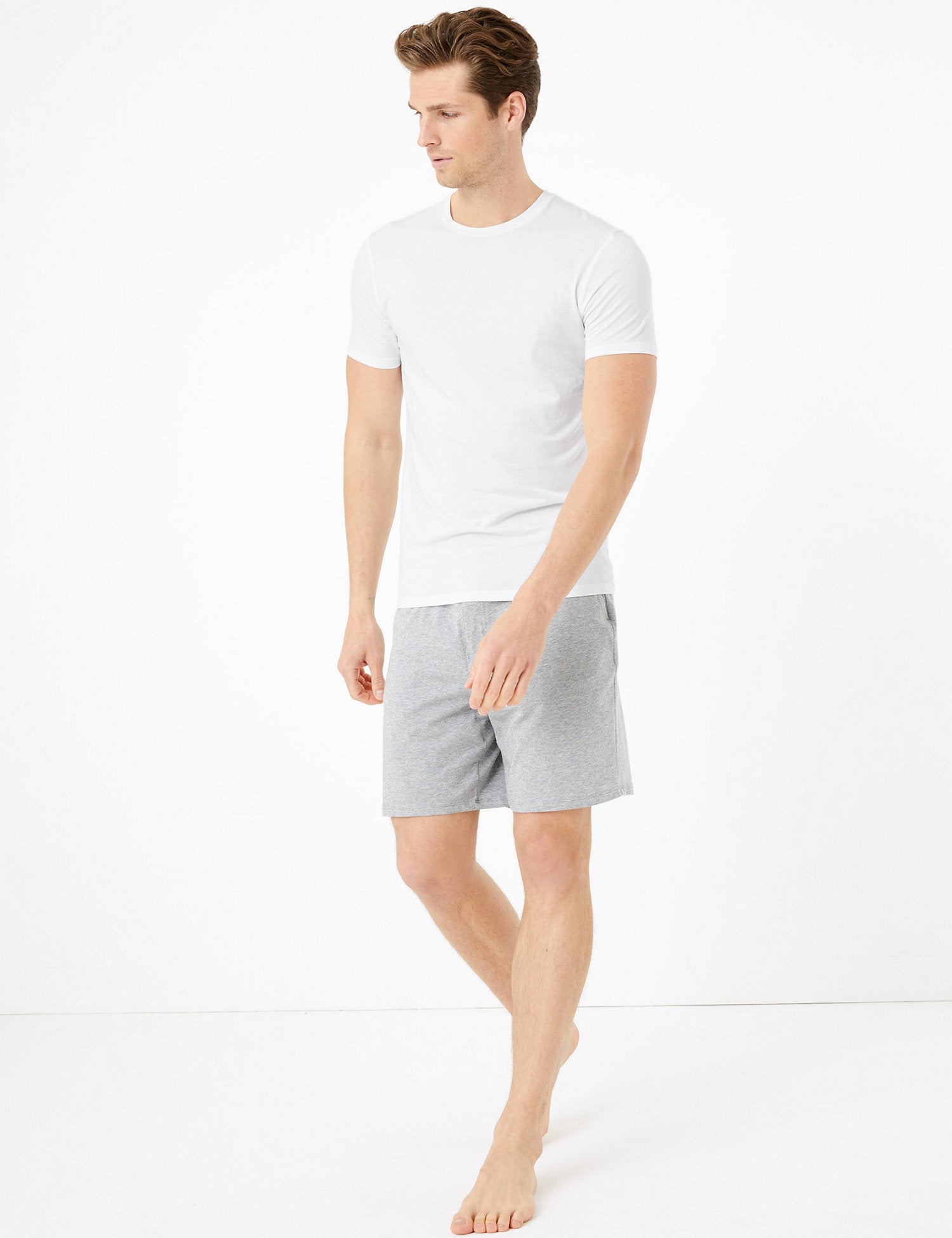 Premium Cotton Short Sleeve Vest Marks & Spencer Philippines