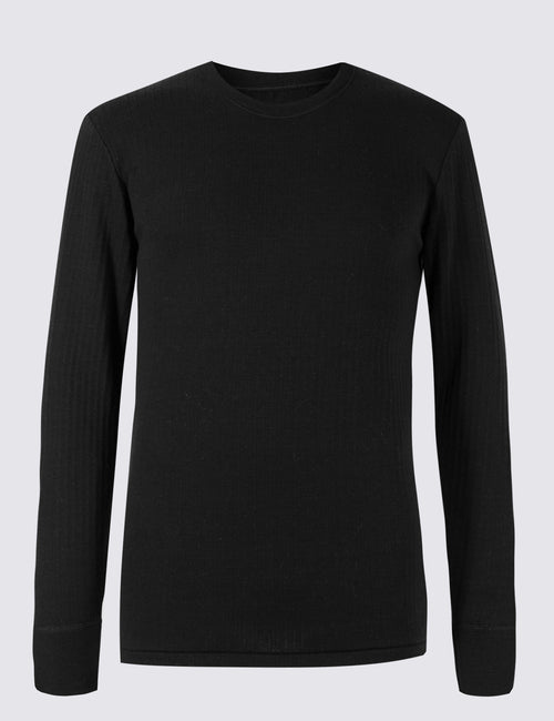 Thermal Wool Blend Long Sleeve Vest Marks & Spencer Philippines