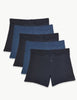5 Pack Cotton Trunks
