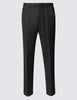 Black Regular Fit Trousers