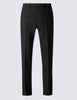 Regular Fit Flat Front Trousers