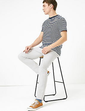 Slim Fit Chinos with Stretch