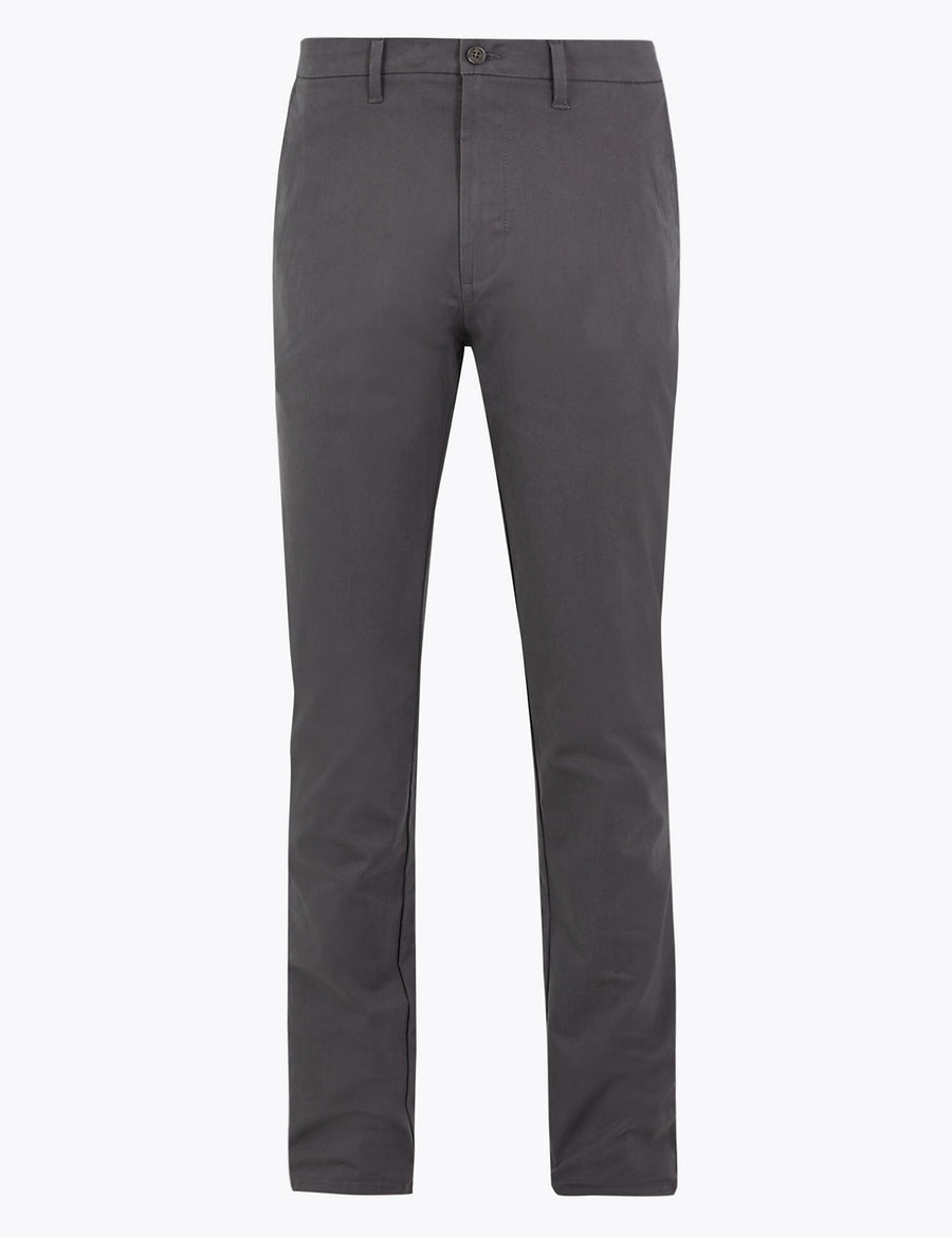 Slim Fit Chinos with Stretch