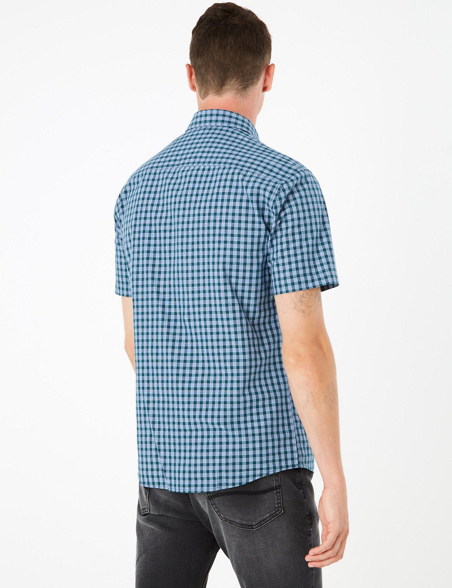 Pure Cotton Checked Shirt