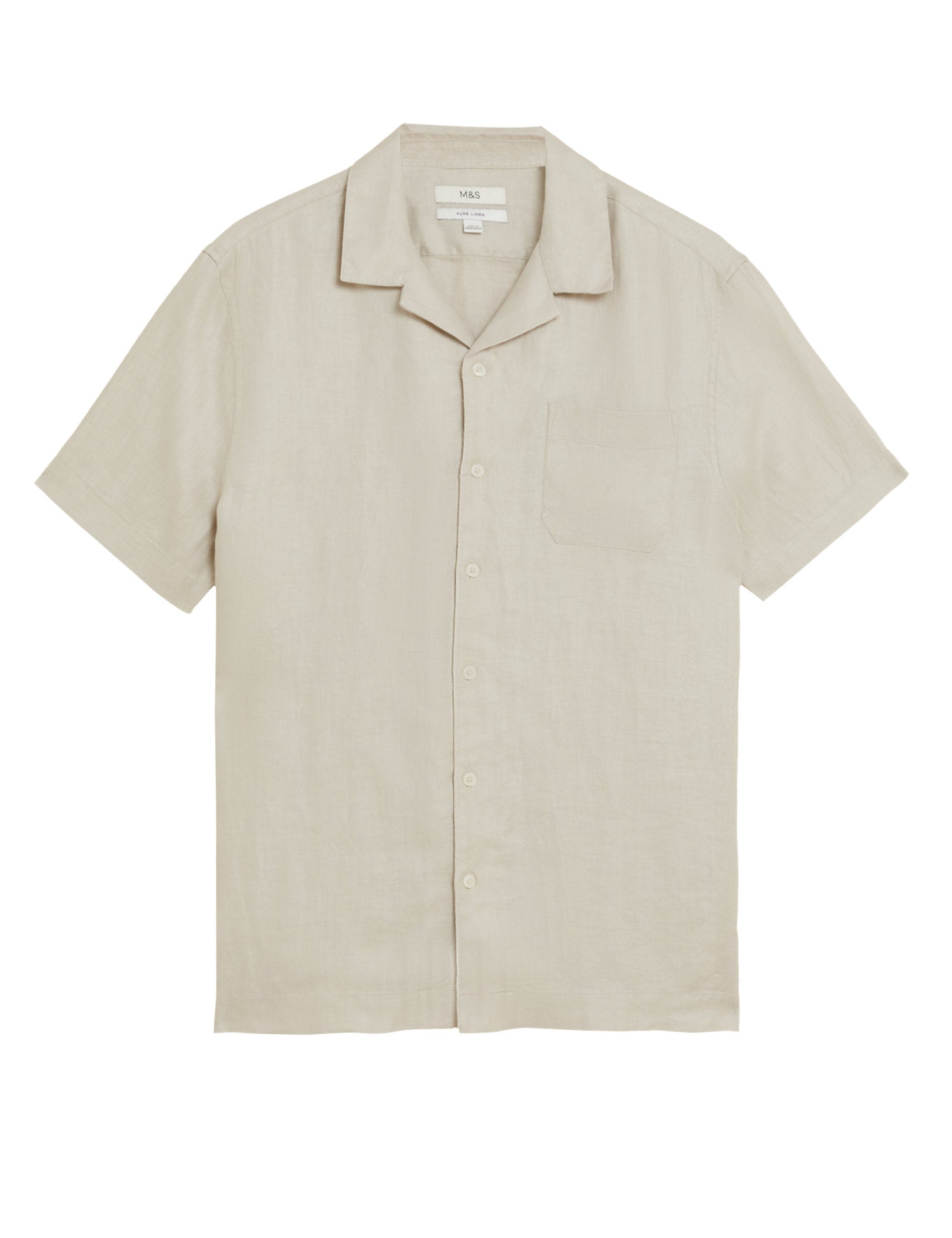 Linen Rich Revere Shirt