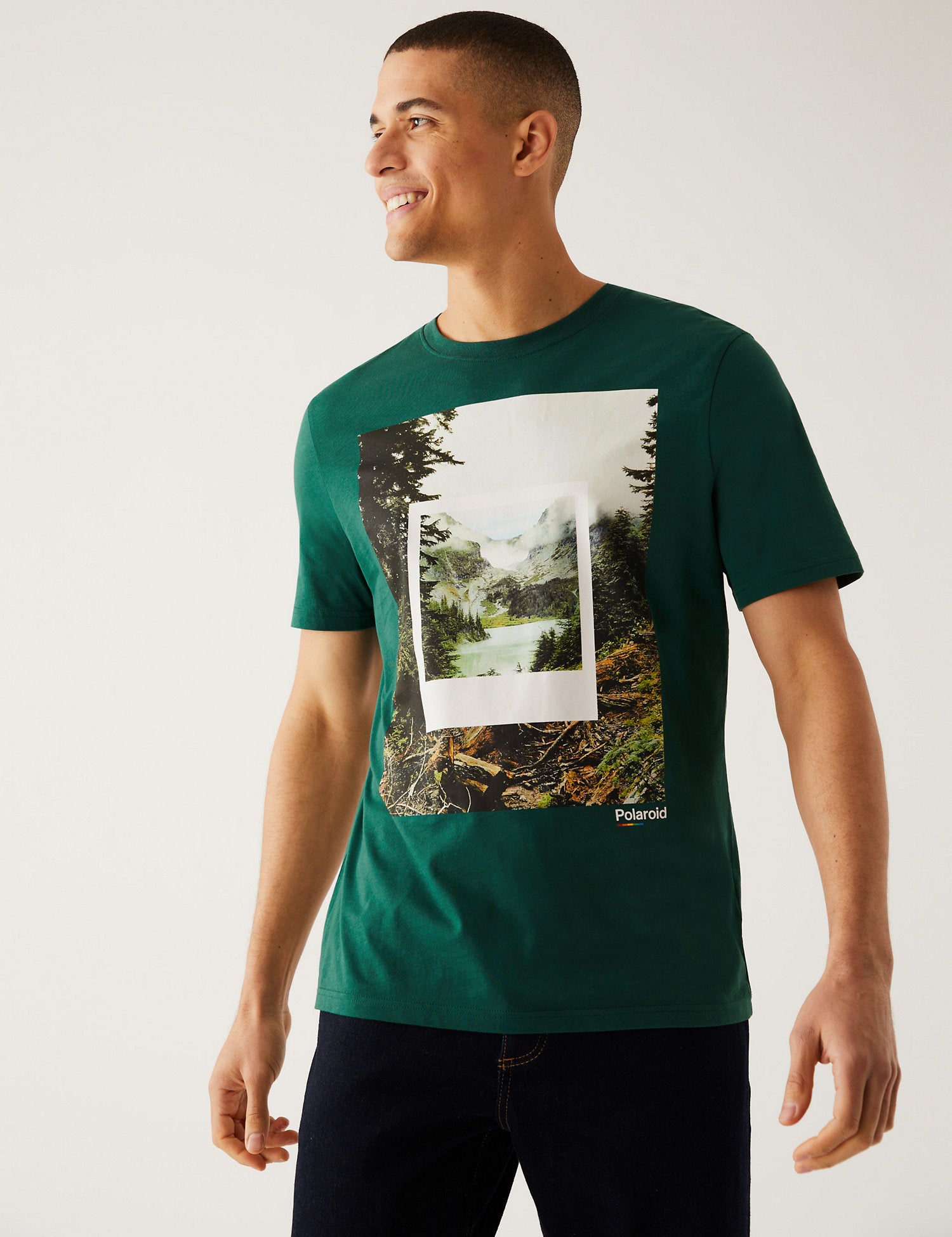 Pure Cotton Polaroid™ Graphic T-Shirt