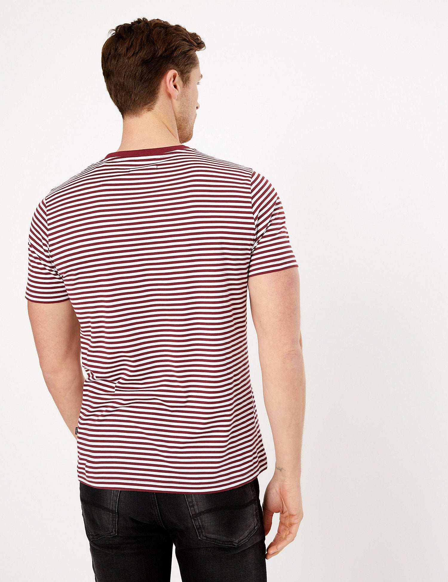 Premium Cotton Striped T-Shirt
