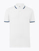 Pure Cotton Wide Tipped Polo Shirt