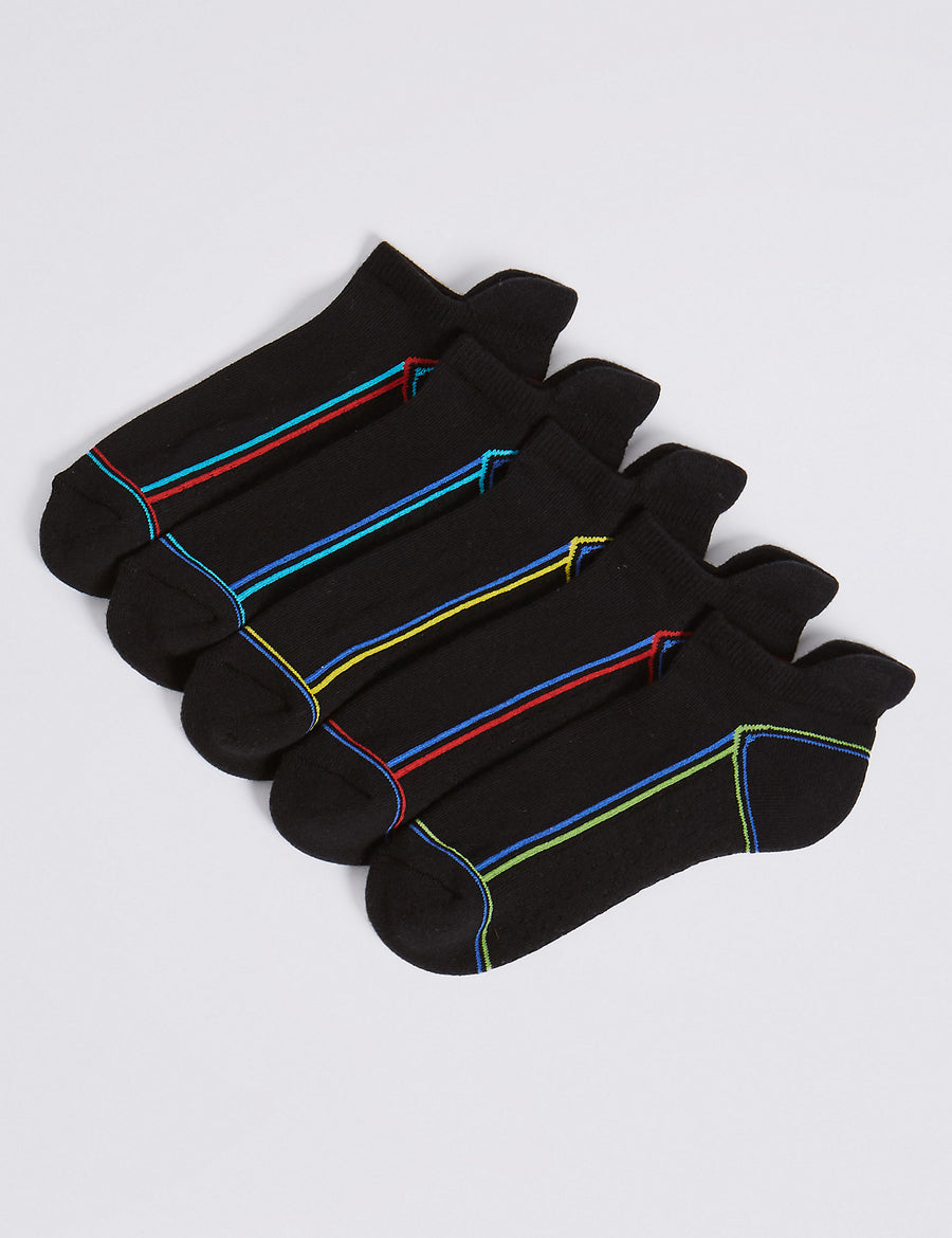 5 Pack of Trainer Liner Socks