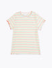 Cotton Rainbow Striped T-Shirt