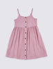 Pure Cotton Button Through Dress