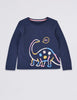 Pure Cotton Dinosaur Top