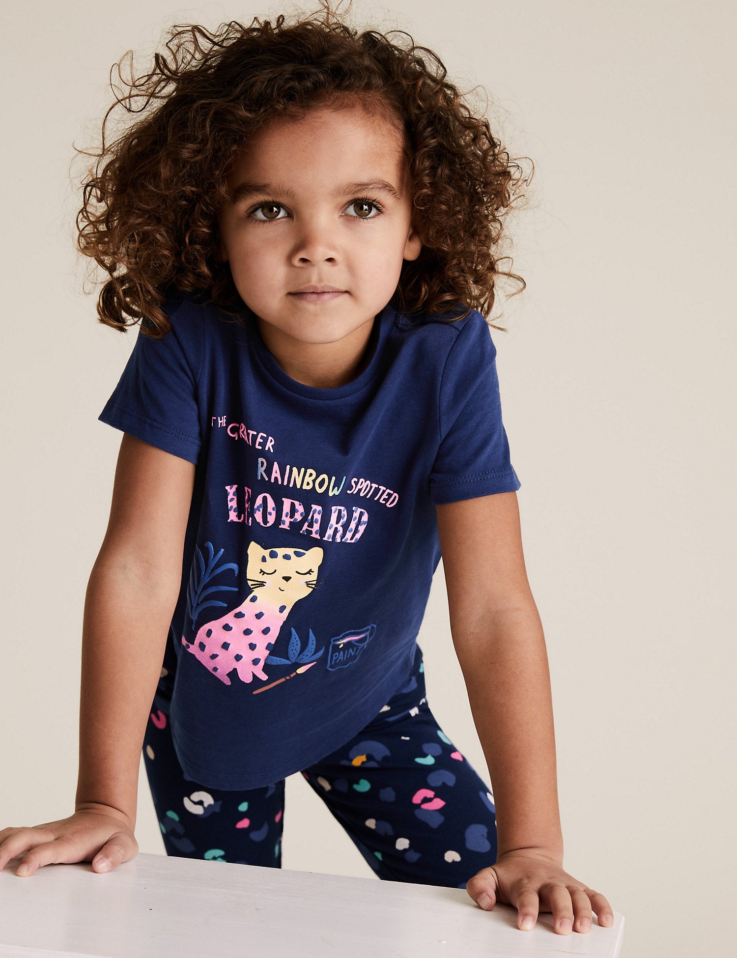 Pure Cotton Leopard T-Shirt