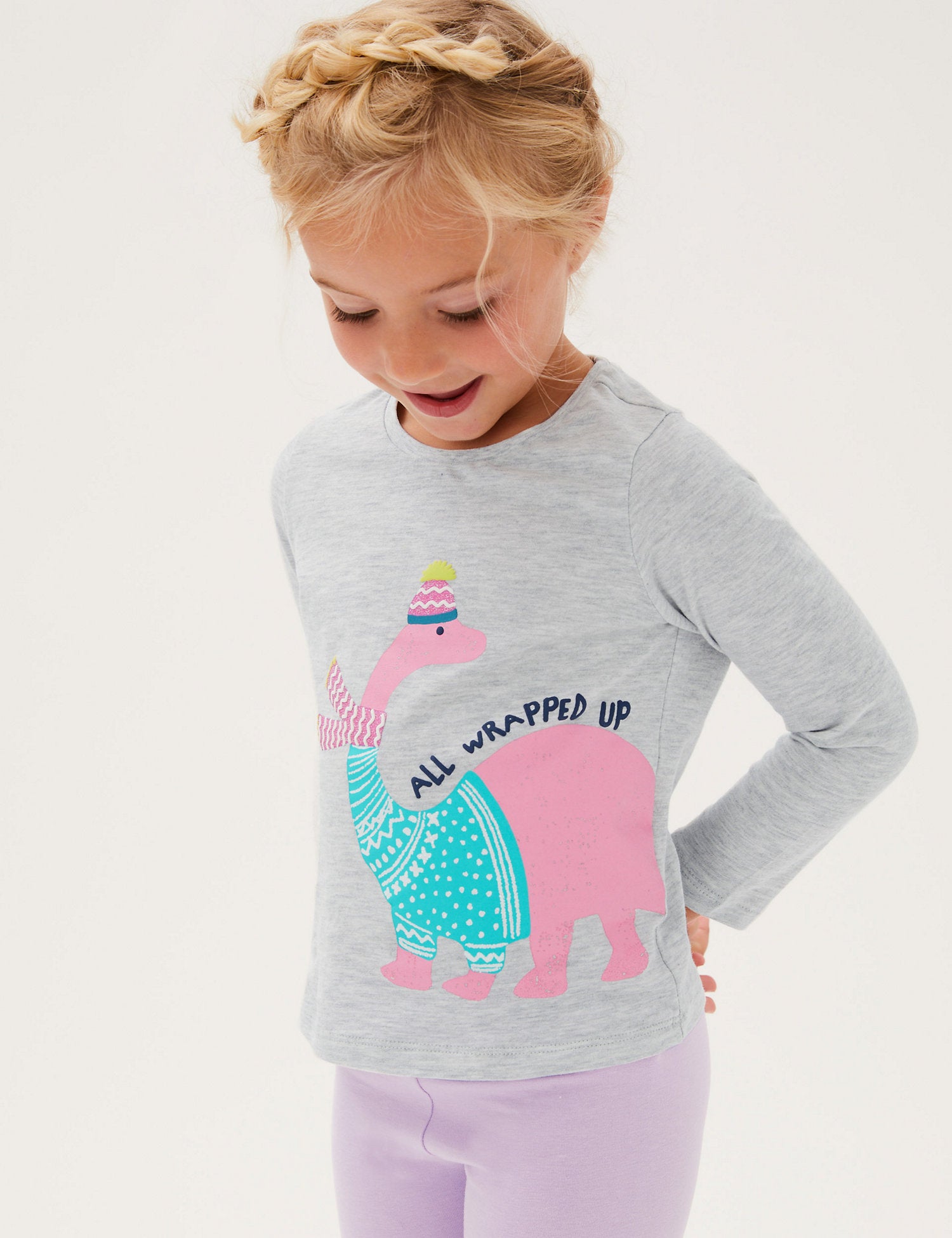 Cotton Rich Dinosaur Top