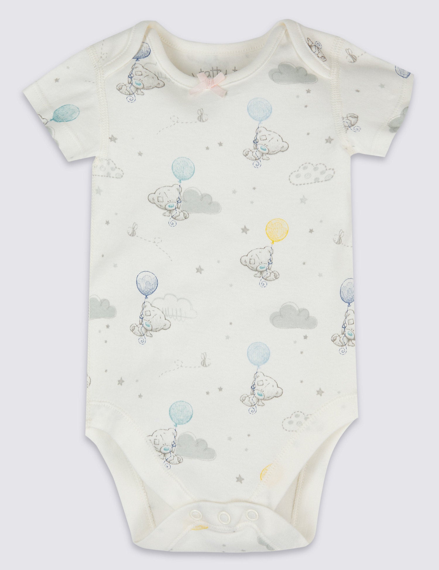 3 Pack Pure Cotton Bodysuits