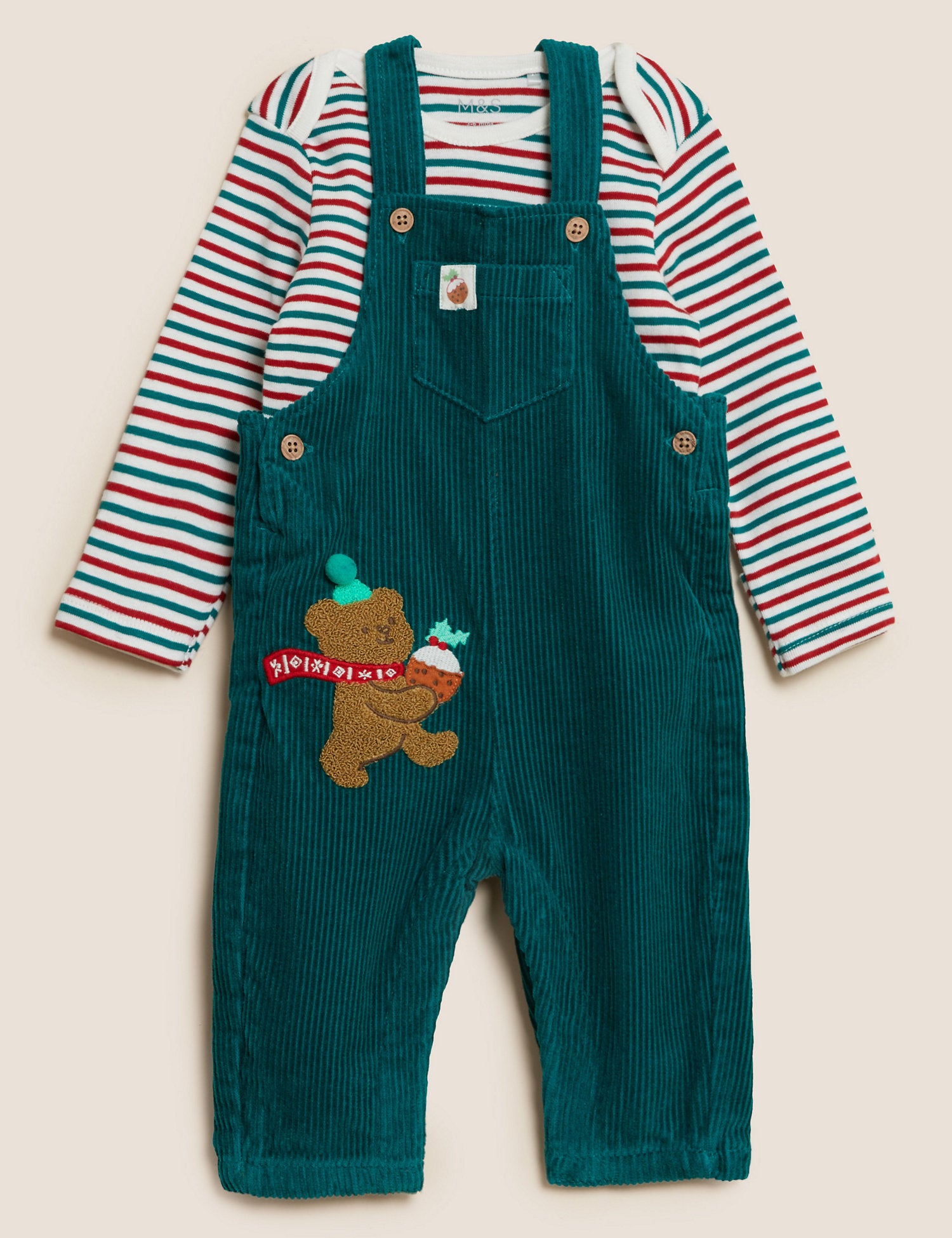 2pc Pure Cotton Bear Outfit